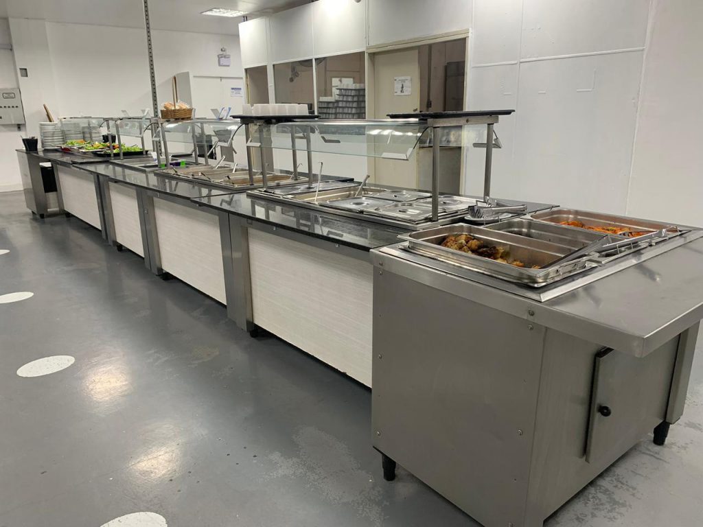 Restaurante corporativo antes